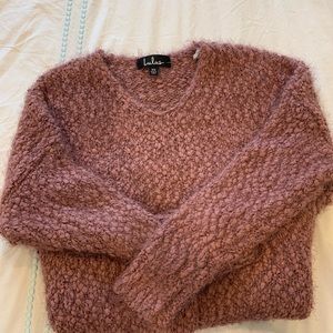 lulu’s pink sweater, NEVER WORN
